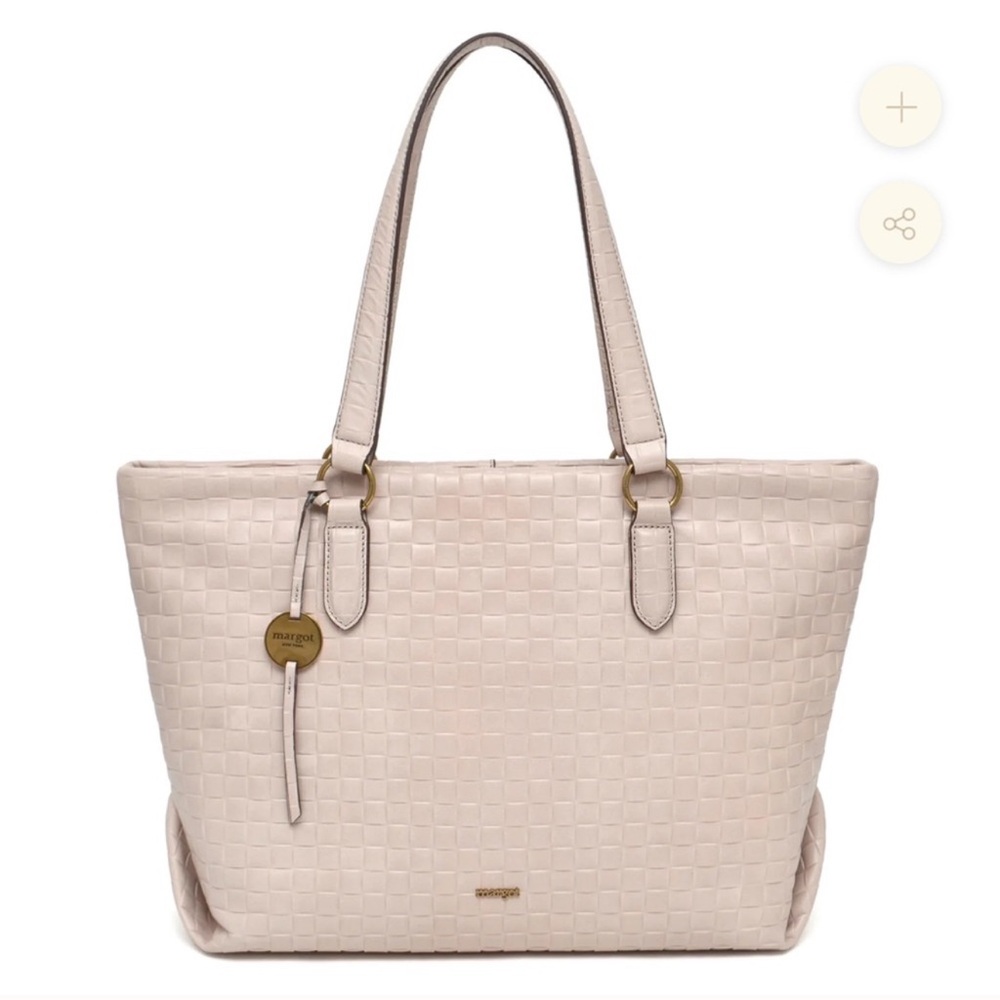 Margot Cream Pearl Tote